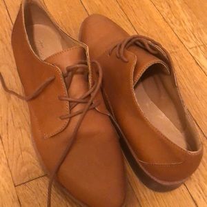 Never been worn brown brogues